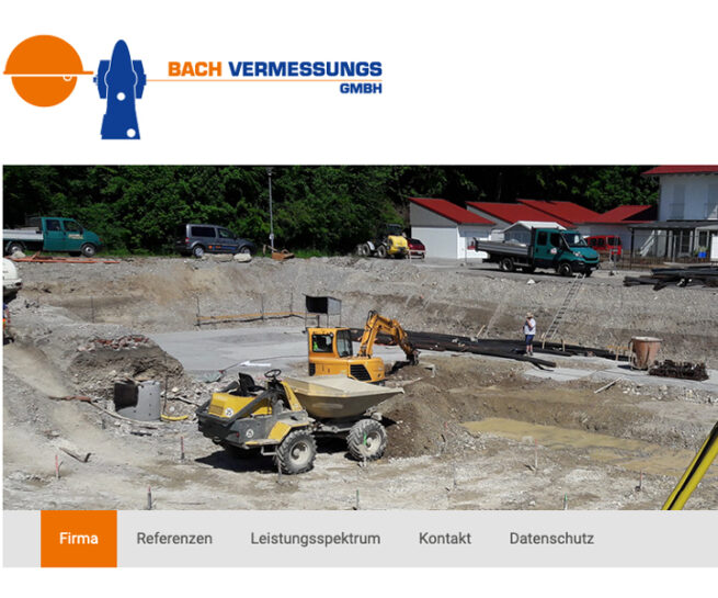 Bach Vermessung
