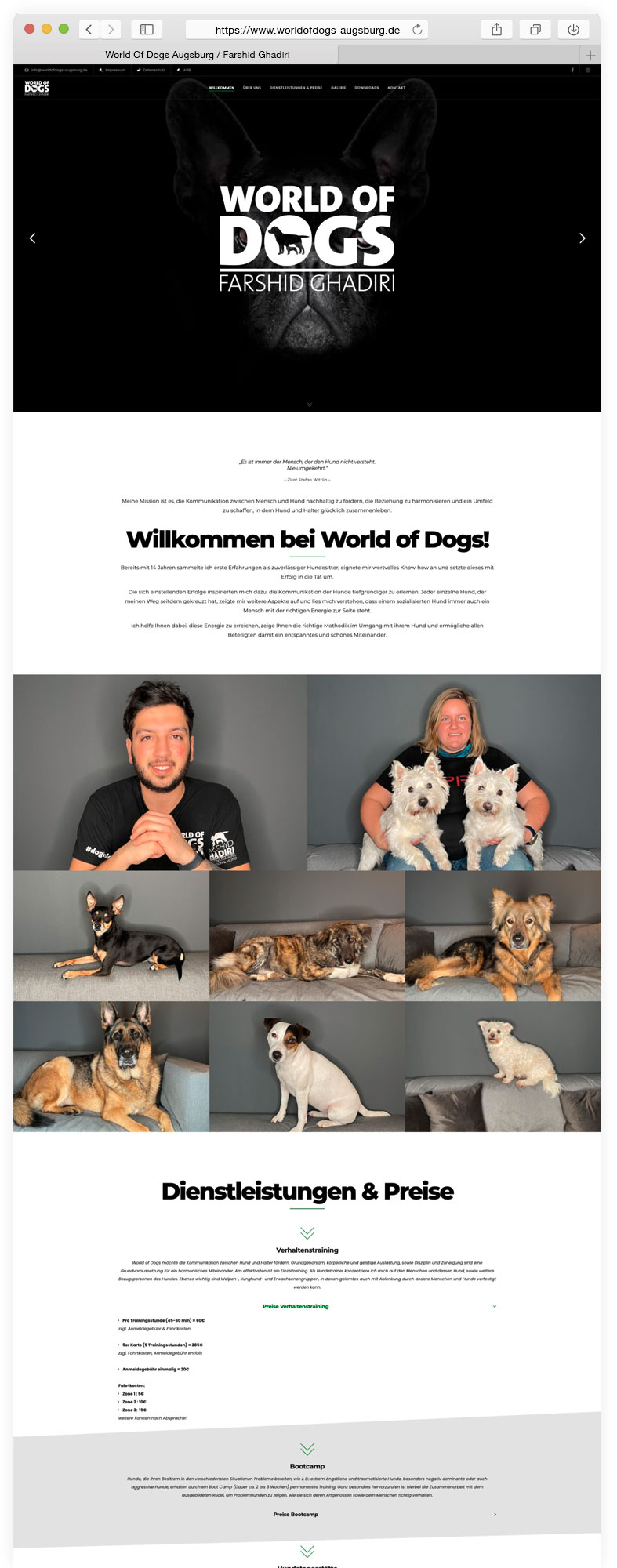 World Of Dogs Augsburg / Farshid Ghadiri